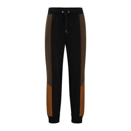 Front - Boss Mens Lamont Colour Block Slim Jogging Bottoms