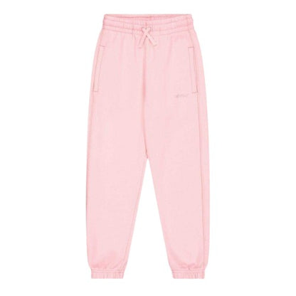 Front - Off White Childrens/Kids Plain Jogging Bottoms