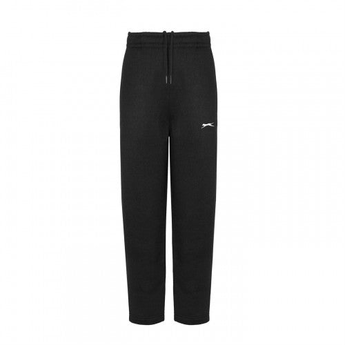 Front - Slazenger Boys Fleece Open Hem Jogging Bottoms