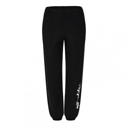 Front - Off White Womens/Ladies Painter Logo Jogging Bottoms