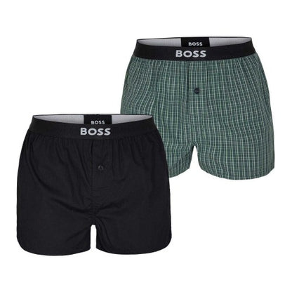 Front - Boss Mens Boxer Shorts (Pack of 2)