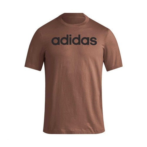 Front - Adidas Mens Linear T-Shirt