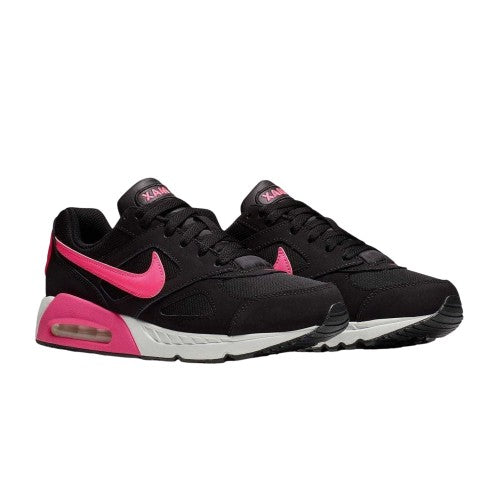 Front - Nike Girls Air Max Ivo Leather Trainers