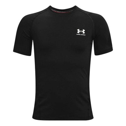 Front - Under Armour Boys HeatGear Short-Sleeved T-Shirt
