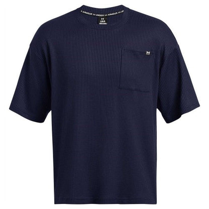 Front - Under Armour Mens Rival Waffle T-Shirt
