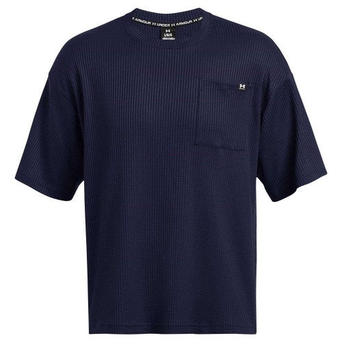 Front - Under Armour Mens Rival Waffle T-Shirt