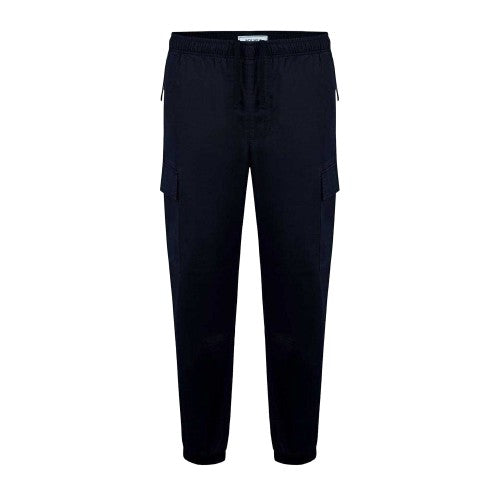 Front - Jack Wills Mens Elasticated Cuff Cargo Trousers