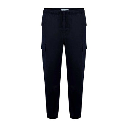 Front - Jack Wills Mens Elasticated Cuff Cargo Trousers