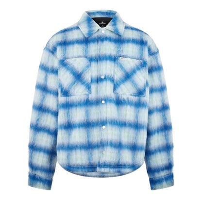 Front - Represent Mens Textured Polyester Overshirt
