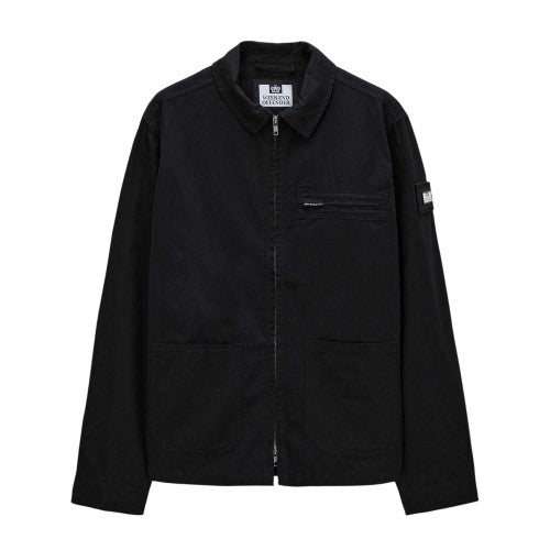 Front - Weekend Offender Mens Cotton Overshirt