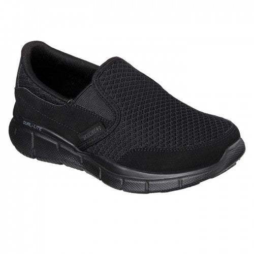 Front - Skechers Childrens/Kids Equal Performance Coated Leather Shoes