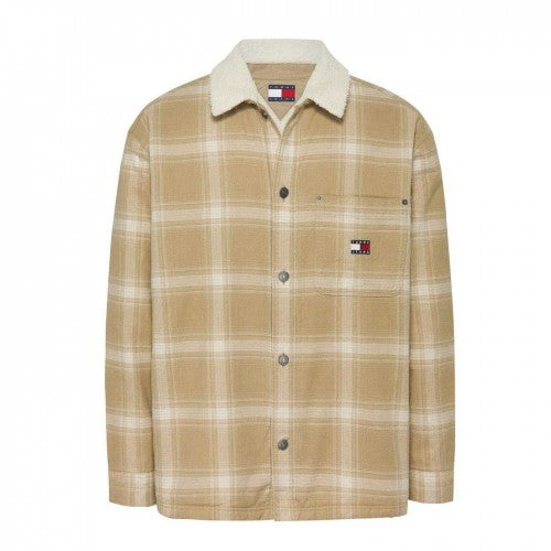Front - Tommy Jeans Mens Shirt Jacket