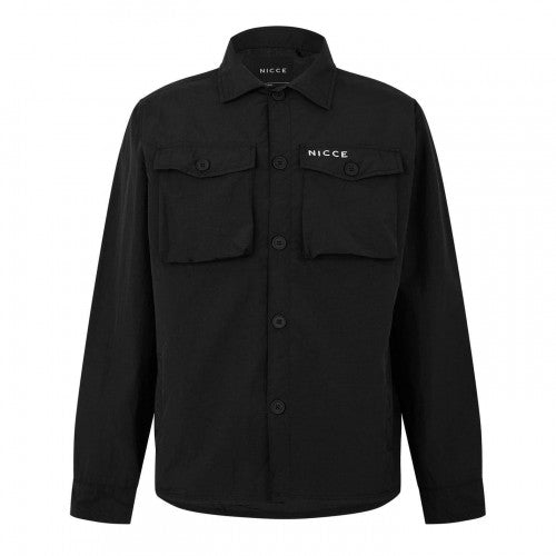 Front - Nicce Mens Fletch Overshirt