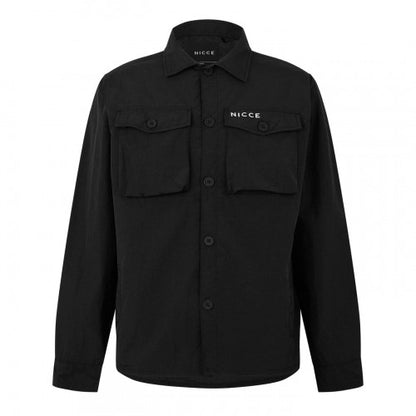 Front - Nicce Mens Fletch Overshirt