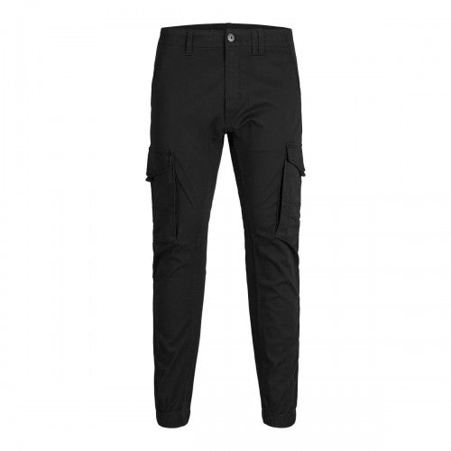 Front - Jack And Jones Mens Flake Slim Cargo Trousers