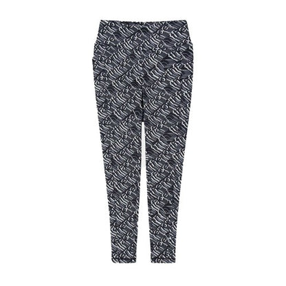Front - The North Face Womens/Ladies All Over Logo High Rise Leggings