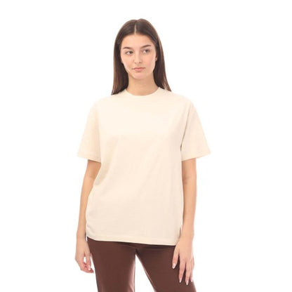 Front - Off White Womens/Ladies Swimming Man T-Shirt