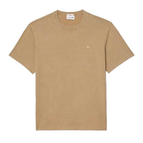 Front - Lacoste Unisex Adult Heavy Cotton T-Shirt
