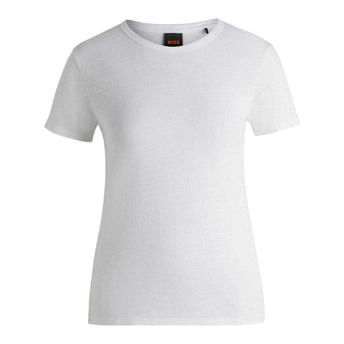 Front - Boss Womens/Ladies Slub Regular T-Shirt