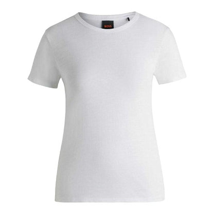 Front - Boss Womens/Ladies Slub Regular T-Shirt