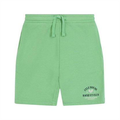 Front - Lyle & Scott Boys Club Sweat Shorts