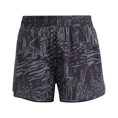 Front - Adidas Womens/Ladies Icons 3 Stripes Running Shorts
