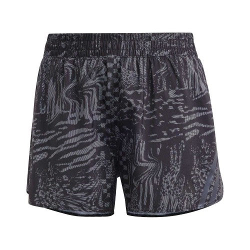 Front - Adidas Womens/Ladies Icons 3 Stripes Running Shorts