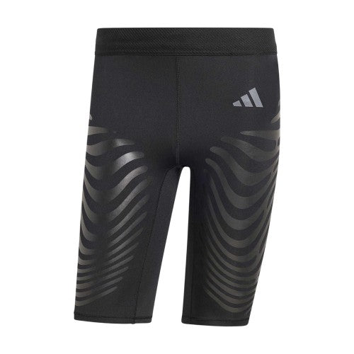 Front - Adidas Mens Adizero Running Shorts