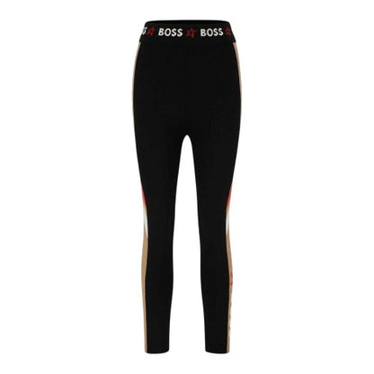 Front - Boss Womens/Ladies Elasticated Colour Block Leggings