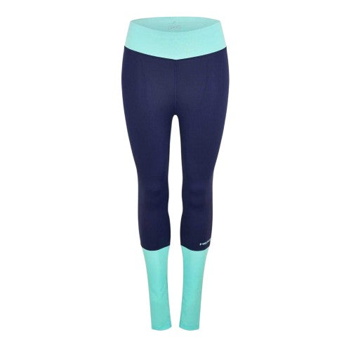 Front - Head Womens/Ladies Colour Block Shape & Lift Leggings