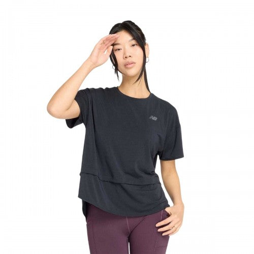 Front - New Balance Womens/Ladies Oversized T-Shirt