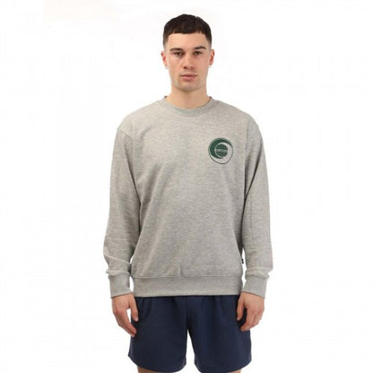 Front - New Balance Mens Graphic Print French Terry Relaxed Fit T-Shirt