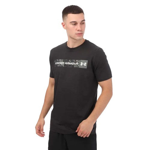 Front - Under Armour Mens Camo Stripe Short-Sleeved T-Shirt