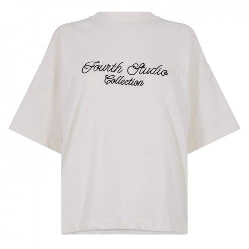 Front - 4th & Reckless Womens/Ladies Marina Oversized T-Shirt
