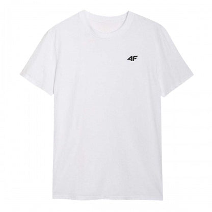 Front - 4F Mens Small Logo T-Shirt