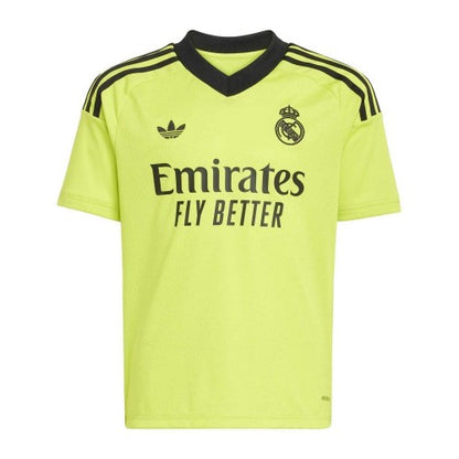 Front - Adidas Childrens/Kids Real Madrid CF Football Jersey