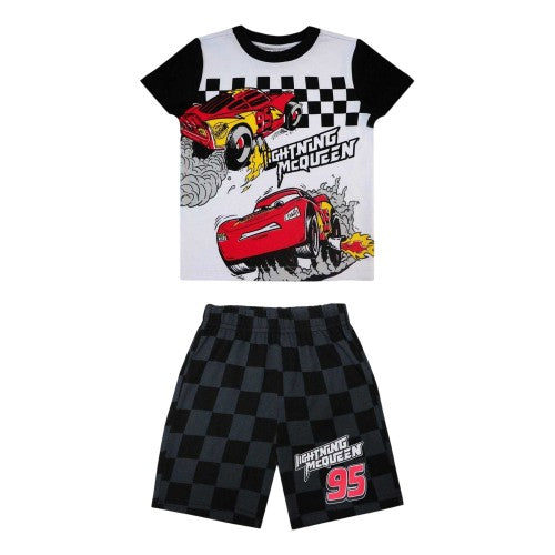 Front - Cars Childrens/Kids Lightning McQueen Pyjama Set