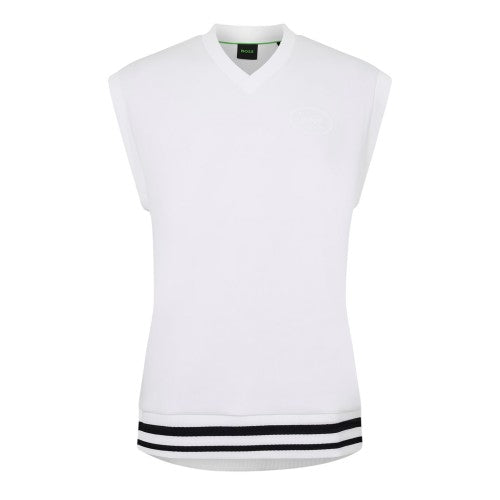 Front - Boss Mens Heritage V Neck Vest Top