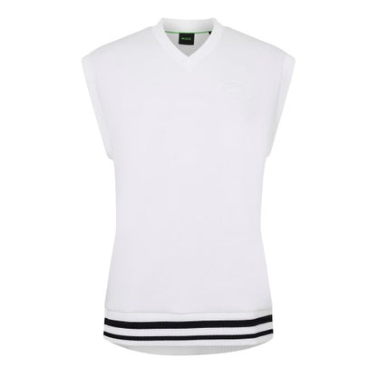 Front - Boss Mens Heritage V Neck Vest Top