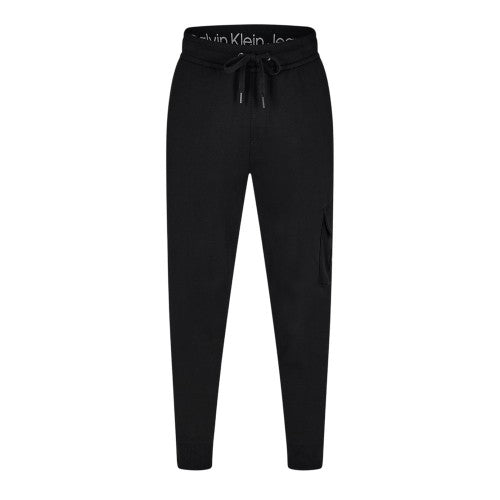 Front - Calvin Klein Mens Patch Tracksuit Bottoms