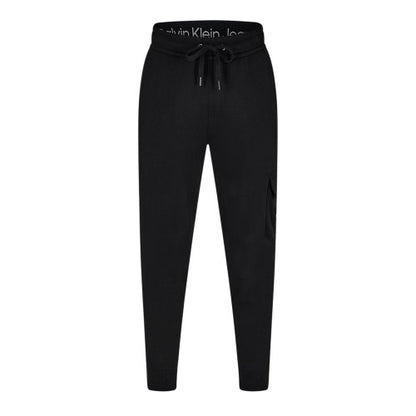 Front - Calvin Klein Mens Patch Tracksuit Bottoms