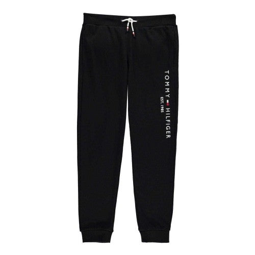 Front - Tommy Hilfiger Childrens/Kids Established Logo Joggers