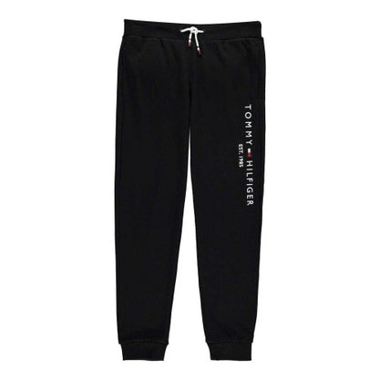 Front - Tommy Hilfiger Childrens/Kids Established Logo Joggers