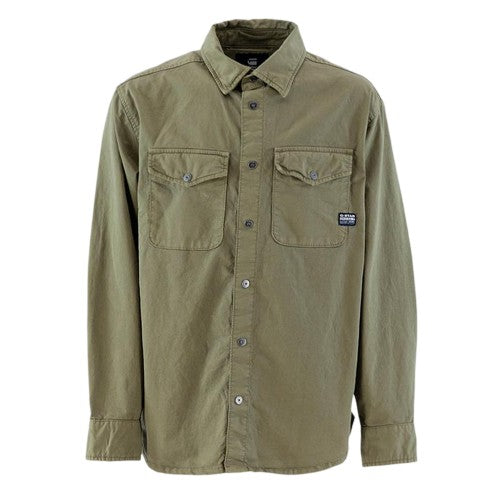 Front - G-Star Mens Collared Overshirt