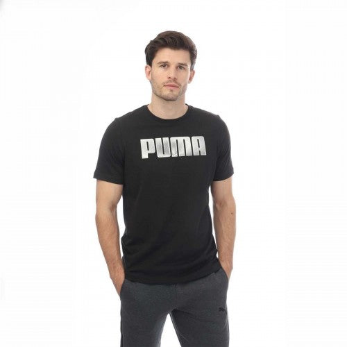 Front - Puma Mens Sportstyle Cotton Blend T-Shirt