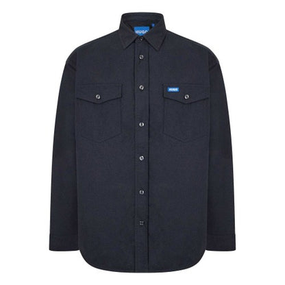 Front - Hugo Mens Ebad Long-Sleeved Overshirt