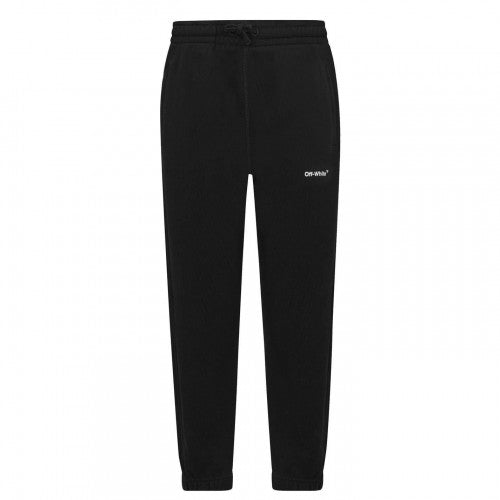 Front - Off-White Childrens/Kids Cotton Arrow Joggers