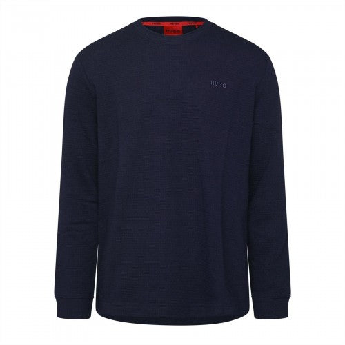 Front - Hugo Mens Austin Structured Pyjama Top