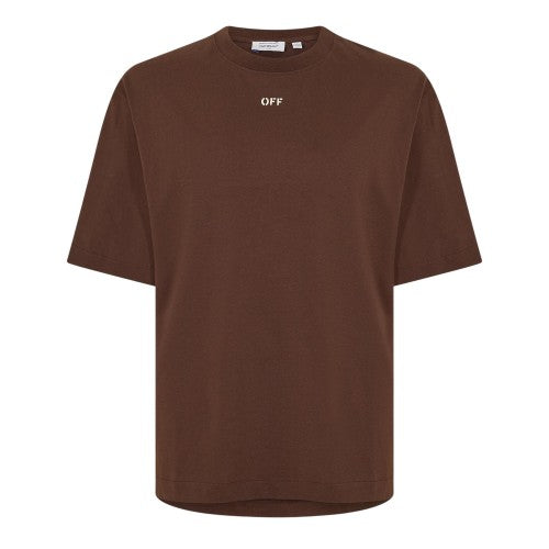 Front - Off-White Mens Arrow Print T-Shirt
