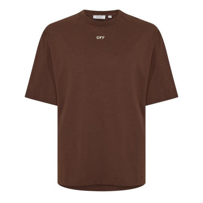 Front - Off-White Mens Arrow Print T-Shirt